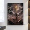 Dark Souls Game Poster Wall Art Canvas Posters Decoration Art Poster Personalized Gift Modern Family bedroom 19 - Dark Souls Gifts