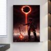 Dark Souls Game Poster Wall Art Canvas Posters Decoration Art Poster Personalized Gift Modern Family bedroom 21 - Dark Souls Gifts