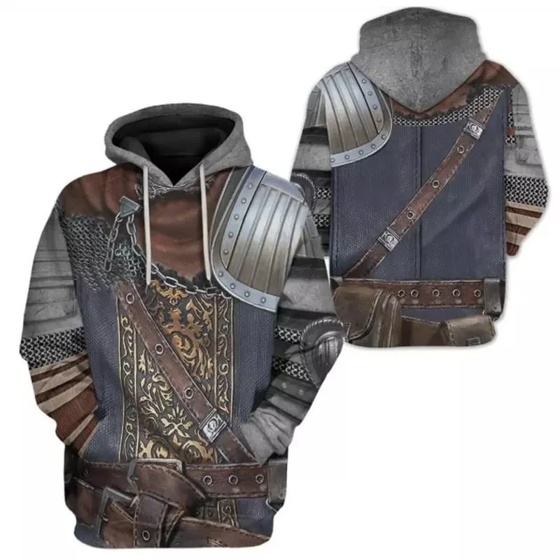 Game Dark Souls Ashbound Knight 3D Hoodie