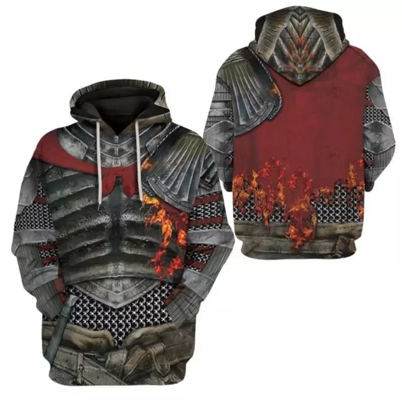 Game Dark Souls Lamented Knight 3D Hoodie